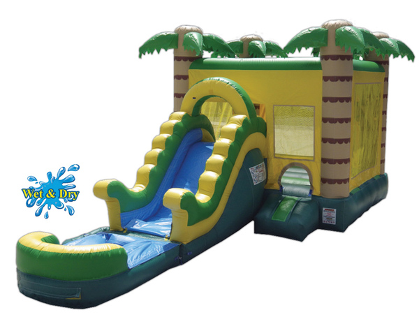 Jungle Combo Front WaterSlide